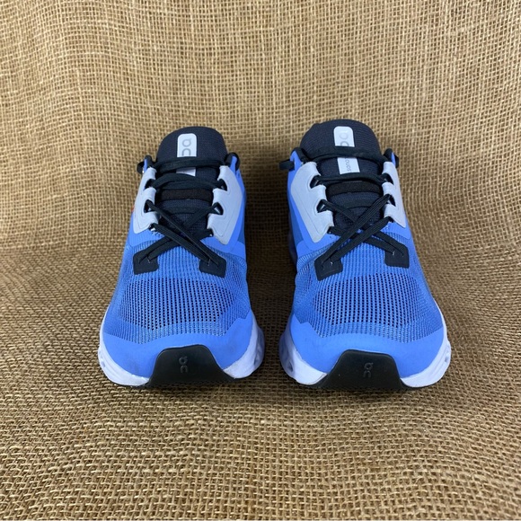 🛑SOLD🛑   ON CLOUD running shoes On Cloudstratus 2.0 blue black cloudtec size 8 - Picture 7 of 10